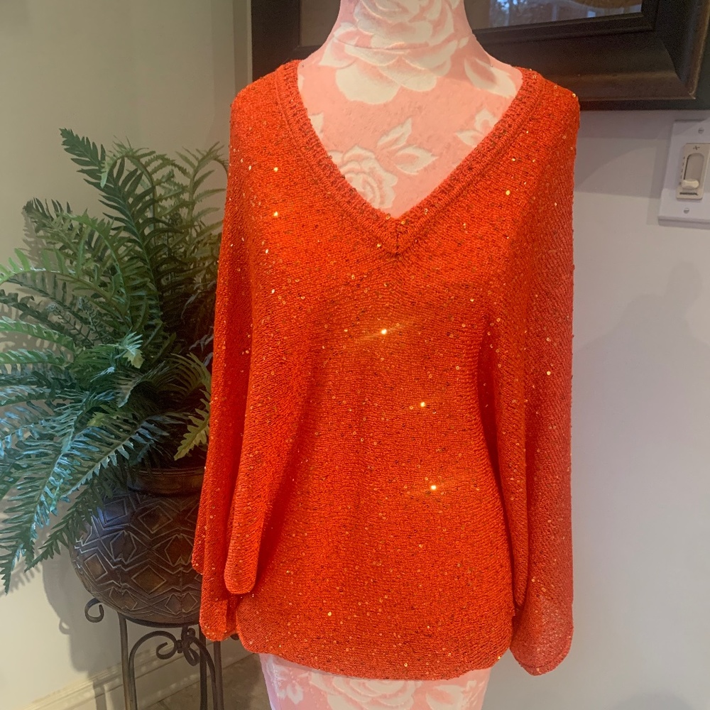Sequin Kimono sweater